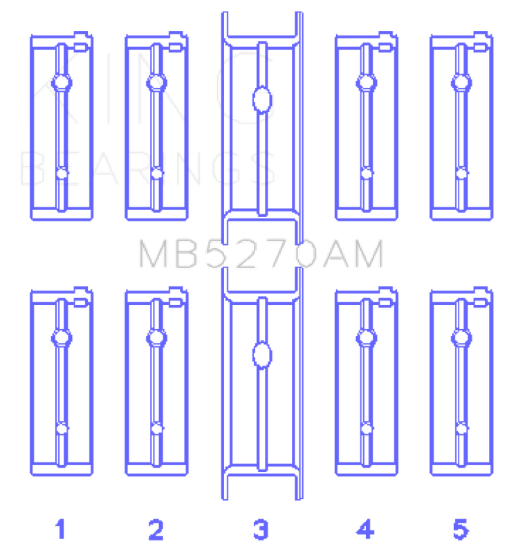 King Engine Bearings MB5270AM0.5