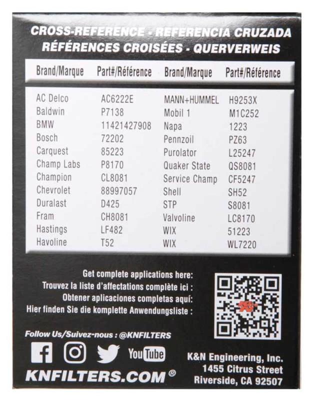 K&N Engineering HP-7007