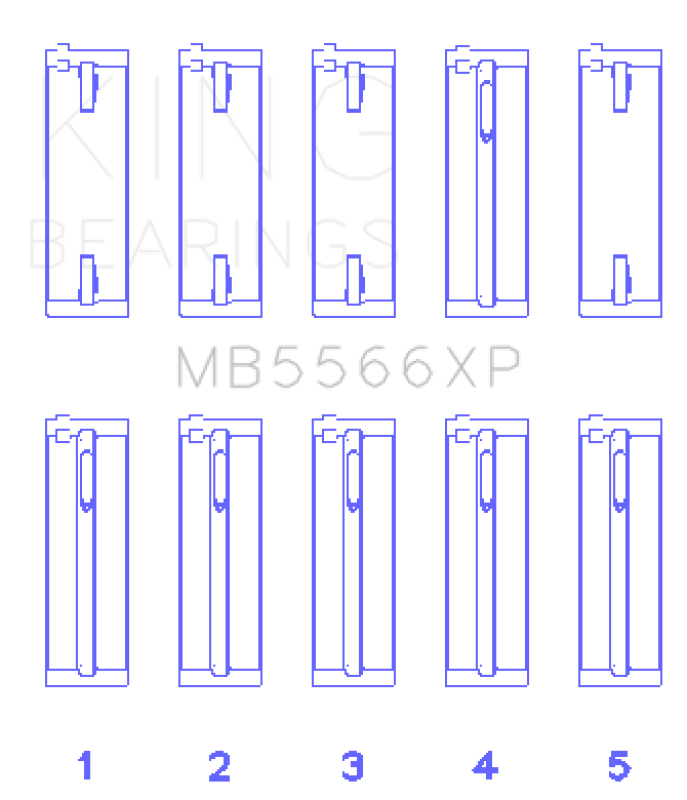 King Engine Bearings MB5566XPSTDX