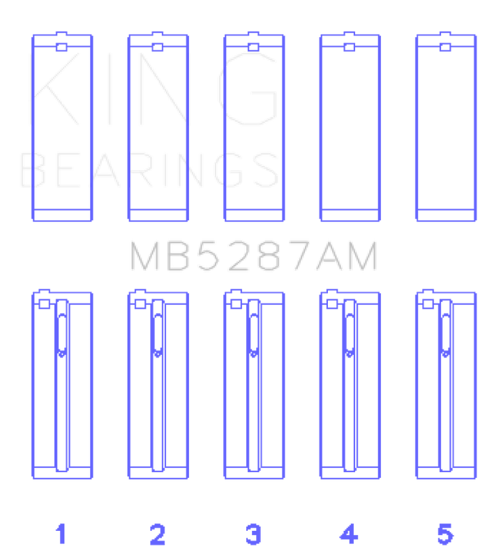 King Engine Bearings MB5287AM0.25
