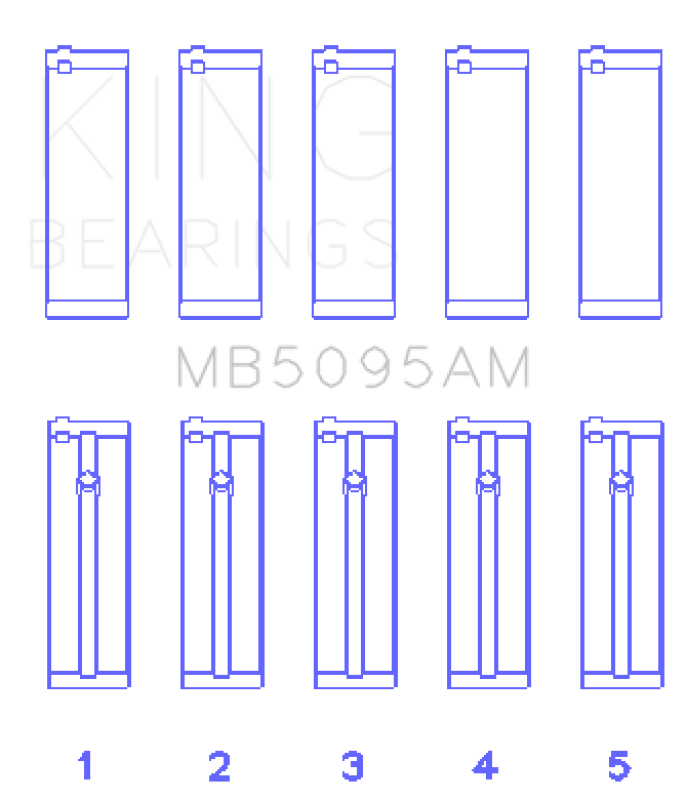 King Engine Bearings MB5095AM