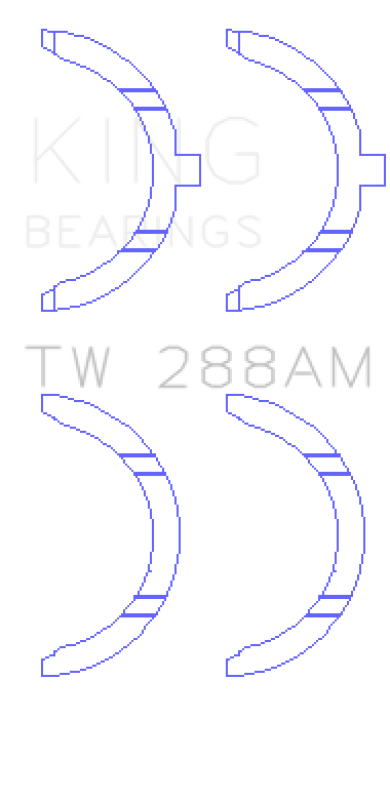 King Engine Bearings TW288AM
