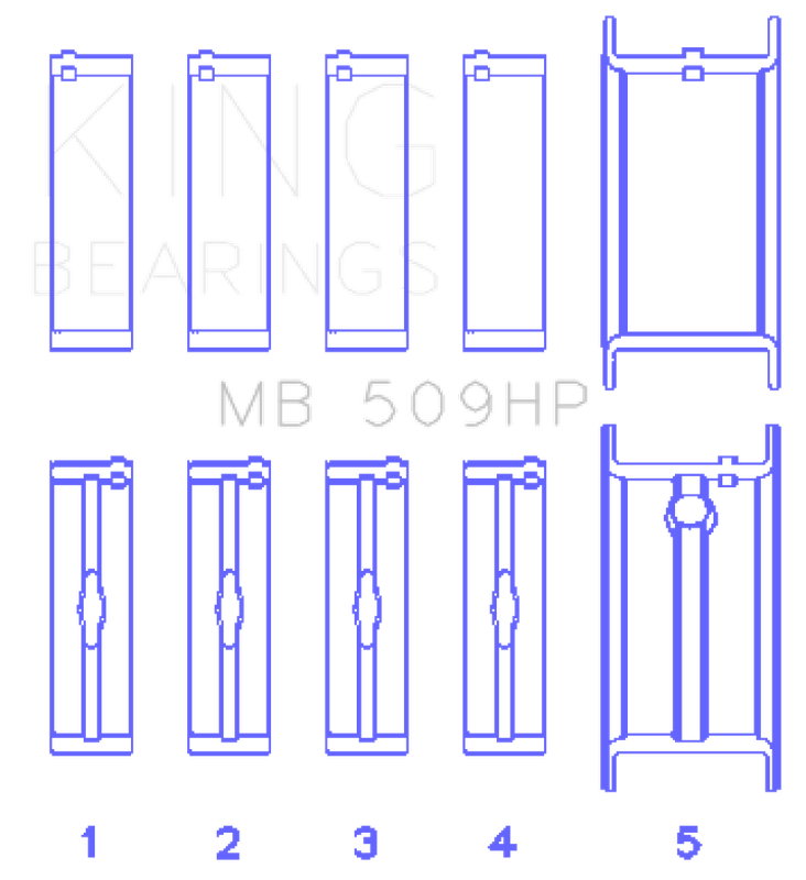 King Engine Bearings MB509HP
