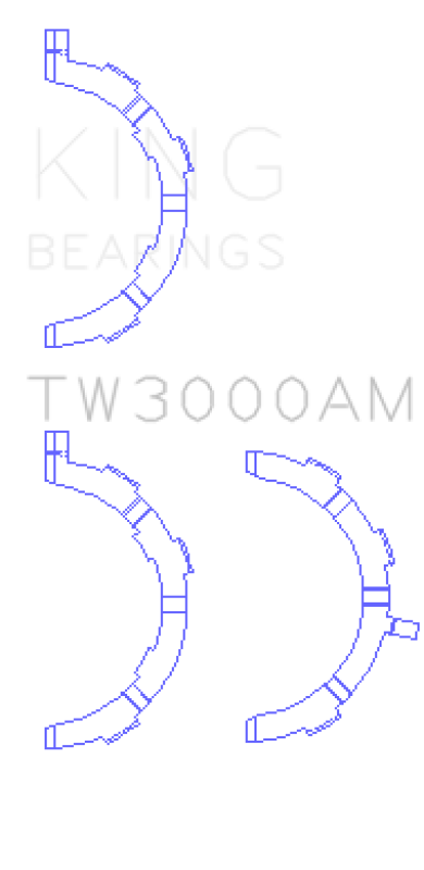 King Engine Bearings TW3000AM