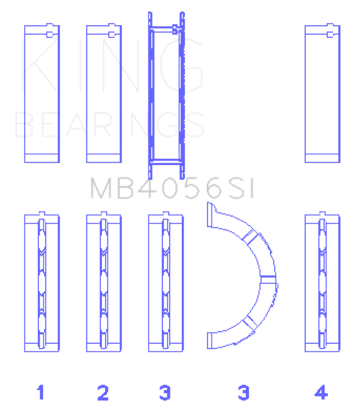 King Engine Bearings MB4056SI