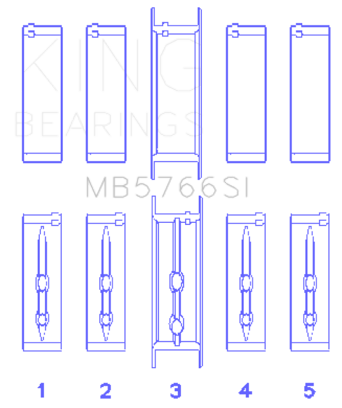 King Engine Bearings MB5766SI010