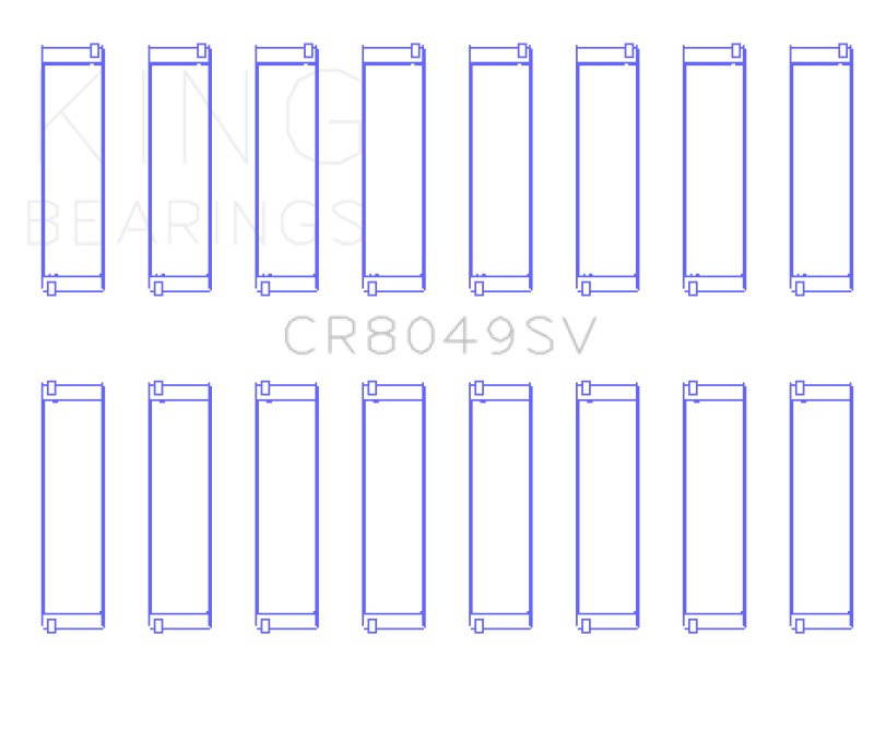 King Engine Bearings CR8049SV0.5