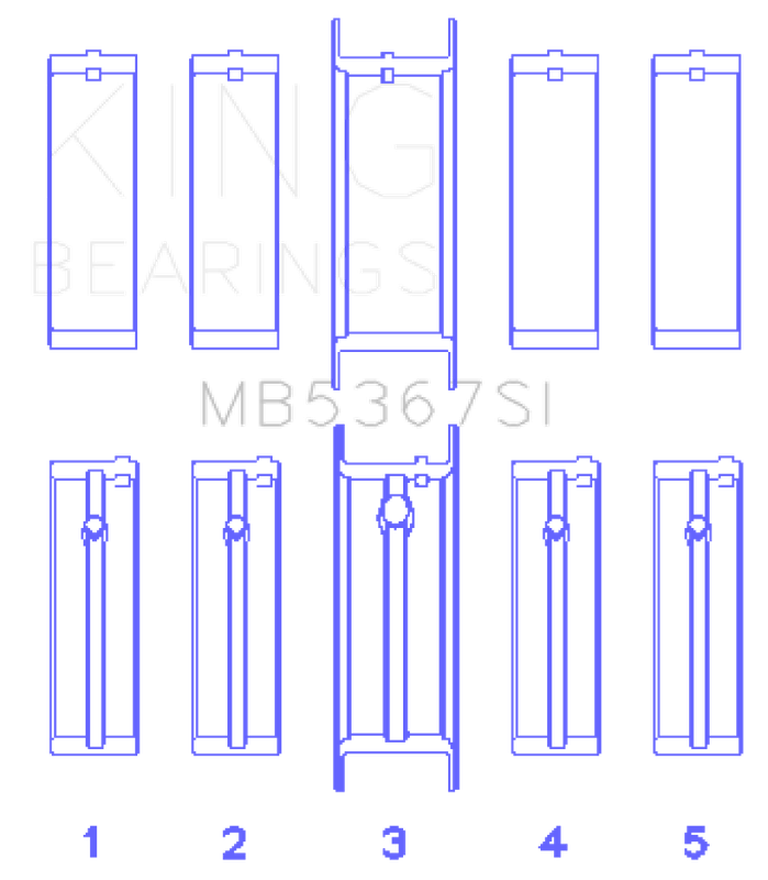 King Engine Bearings MB5367SI