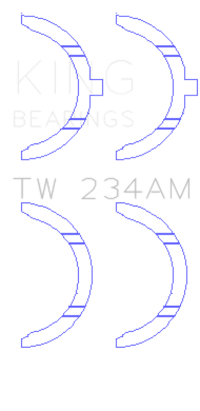 King Engine Bearings TW234AM