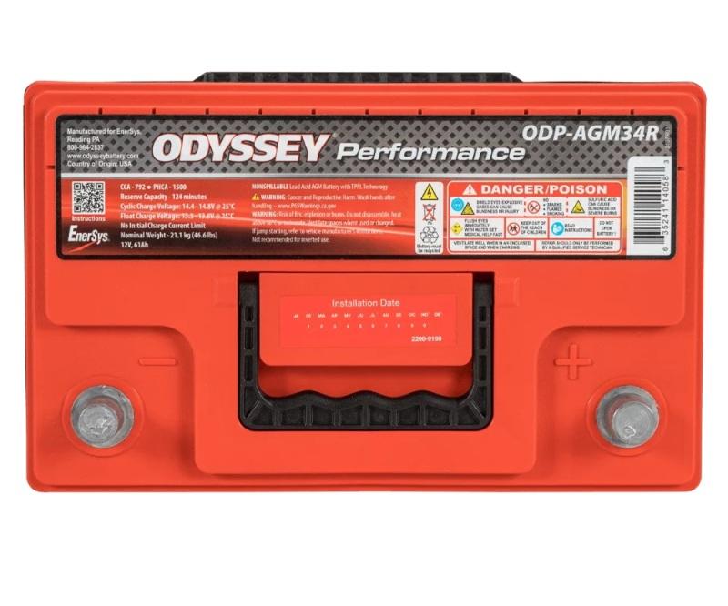 Odyssey Battery ODP-AGM34R