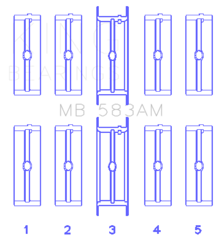 King Engine Bearings MB 583AM 010