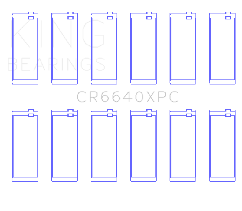 King Engine Bearings CR6640XPCSTDX