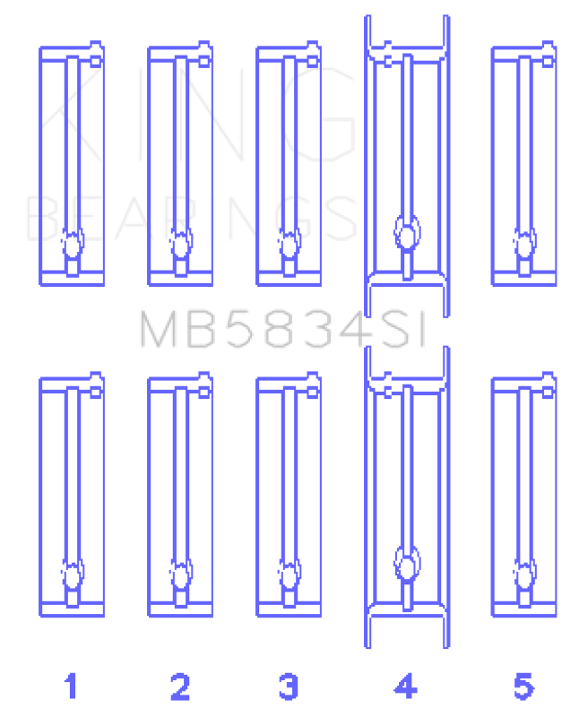 King Engine Bearings MB5834SI0.75