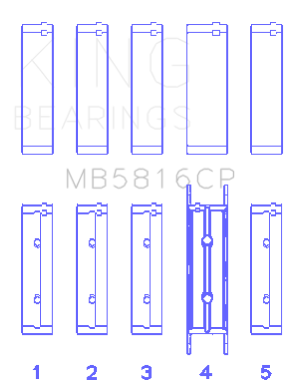 King Engine Bearings MB5816CP0.25