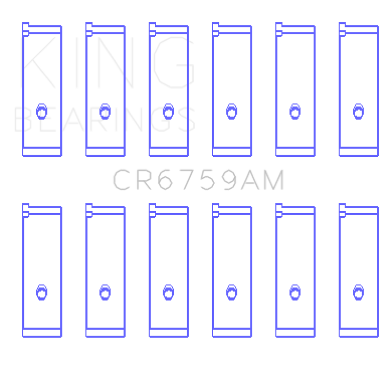 King Engine Bearings CR6759AM