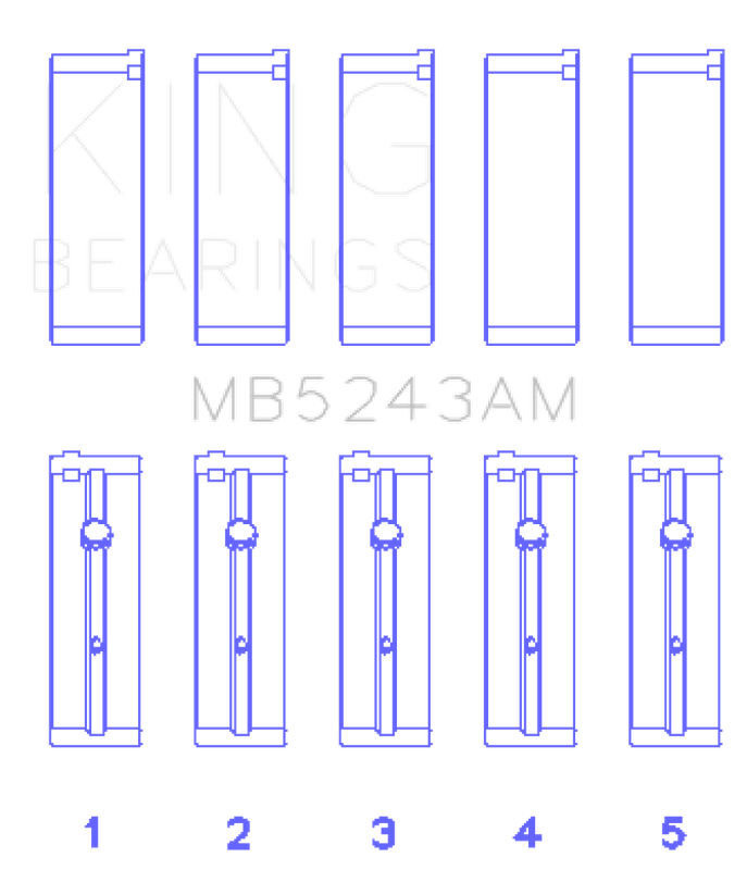 King Engine Bearings MB5243AM