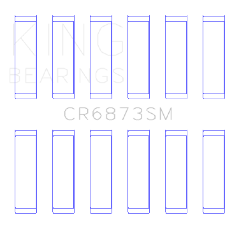 King Engine Bearings CR6873SM