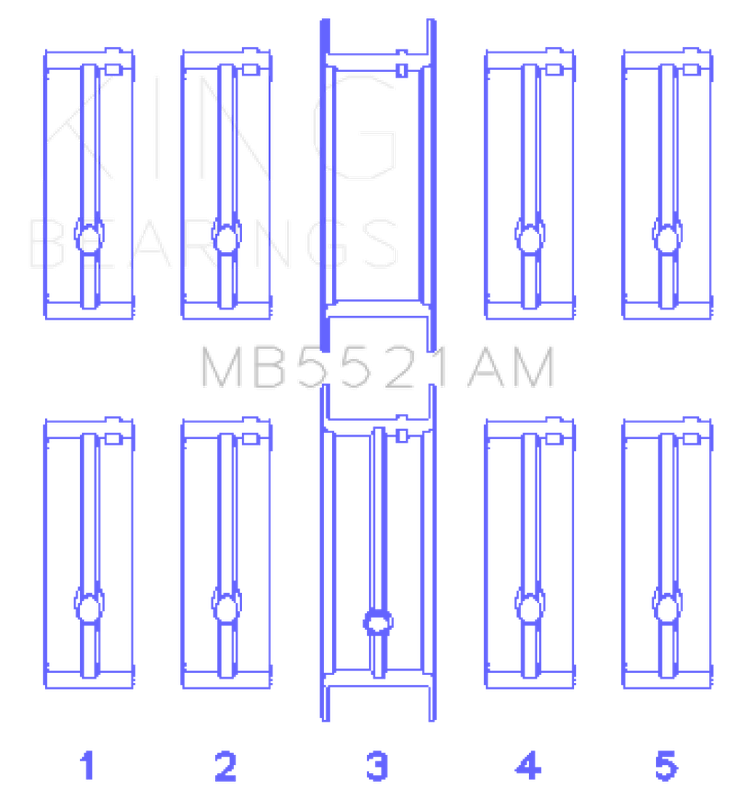 King Engine Bearings MB5521AM