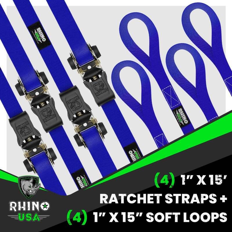 Rhino USA RCHT-4PACK-BLU