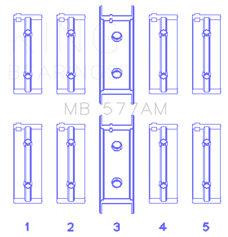 King Engine Bearings MB577AM0.25