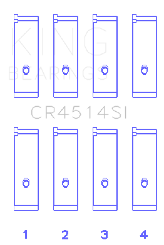 King Engine Bearings CR4514SI025