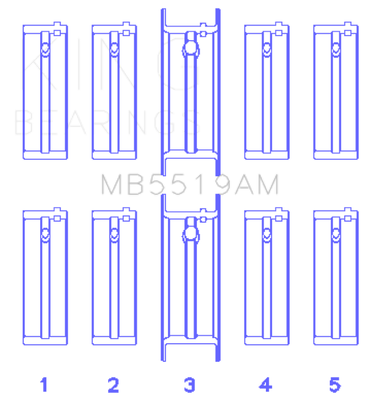 King Engine Bearings MB5519AM0.5
