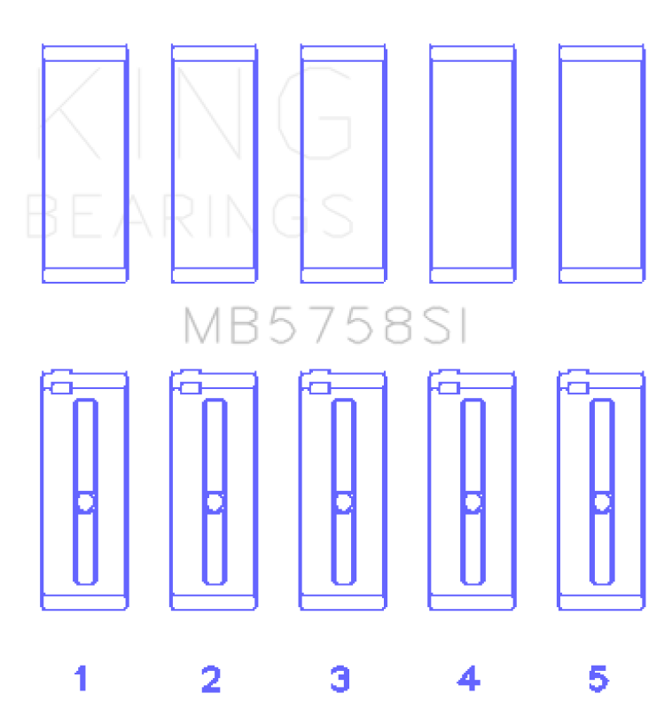King Engine Bearings MB5758SI0.3