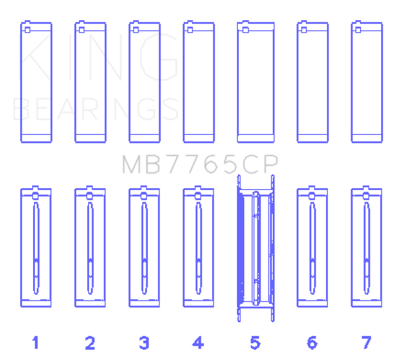 King Engine Bearings MB7765CP