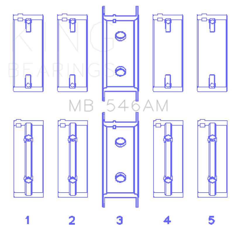 King Engine Bearings MB546AM0.25