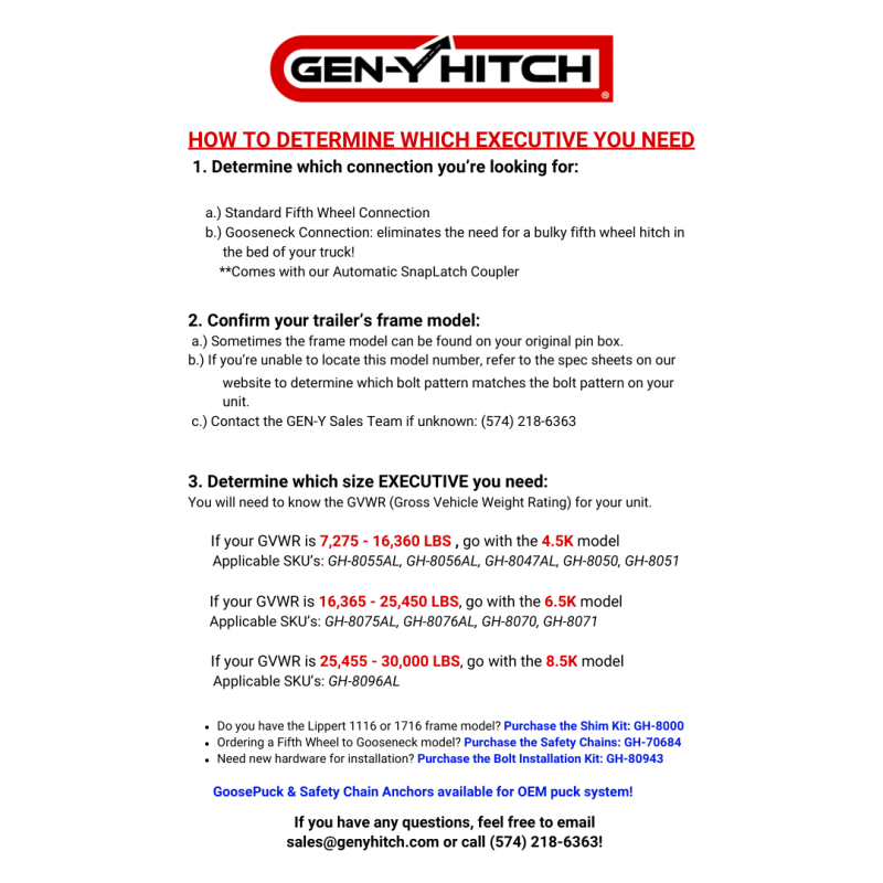 GEN-Y Hitch GH-8055AL