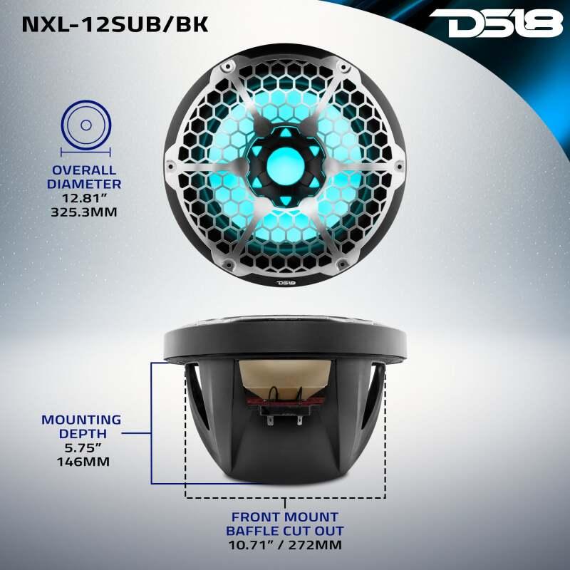 DS18 NXL-12SUB/BK