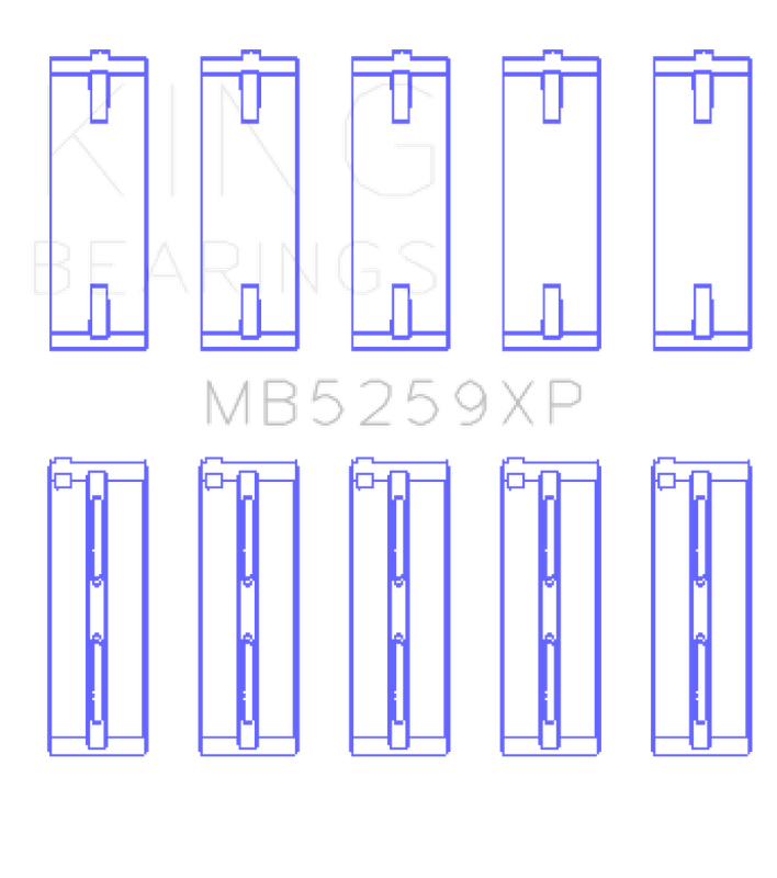 King Engine Bearings MB5259XP0.5