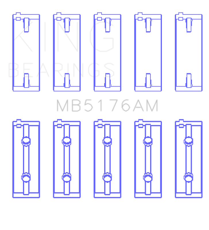 King Engine Bearings MB5176AM0.25