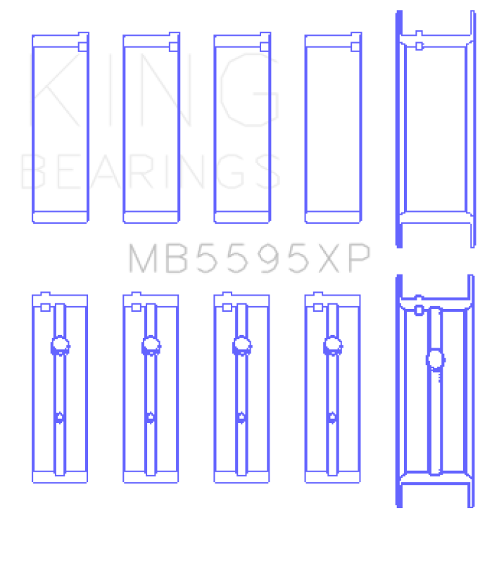 King Engine Bearings MB5595XP