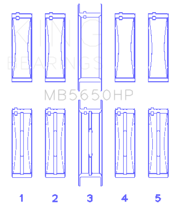 King Engine Bearings MB5650HP001