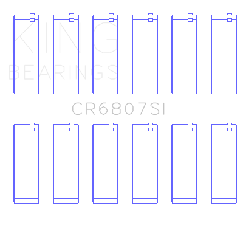 King Engine Bearings CR6807SI0.75