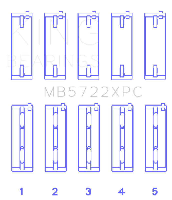 King Engine Bearings MB5722XPC0.25