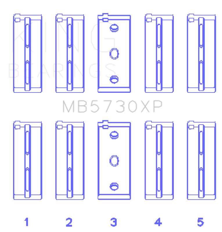 King Engine Bearings MB5730XP