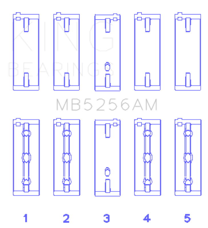 King Engine Bearings MB5256AM