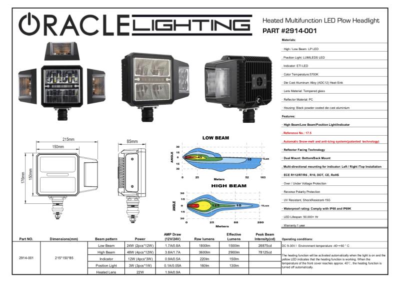 ORACLE Lighting 2914-001