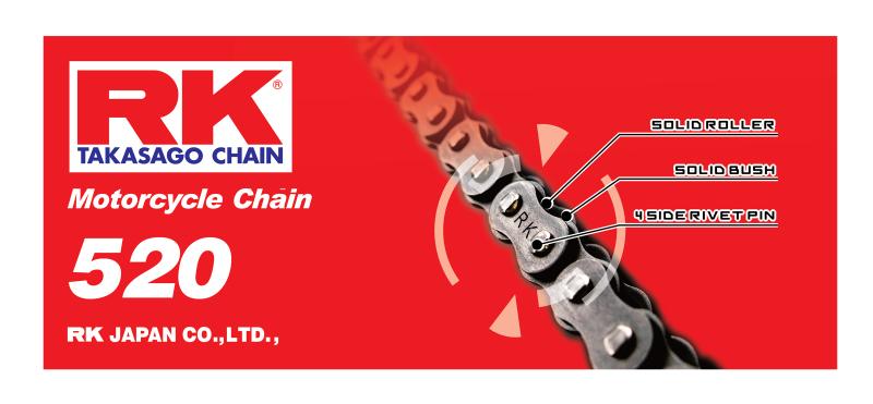 RK Chain 520-100