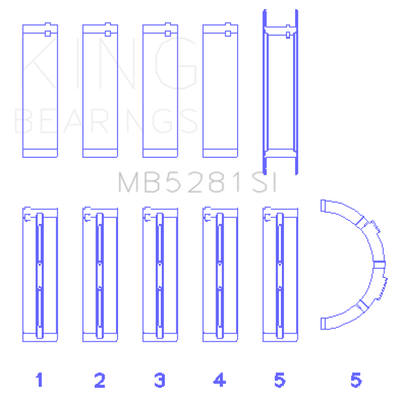 King Engine Bearings MB5281SI0.75