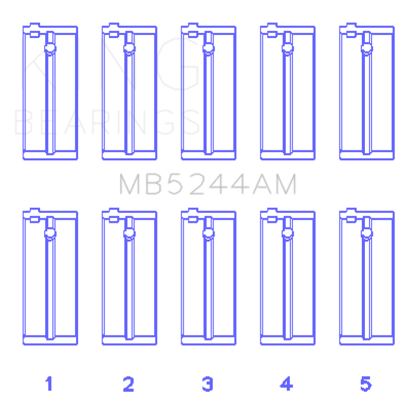 King Engine Bearings MB5244AM0.25