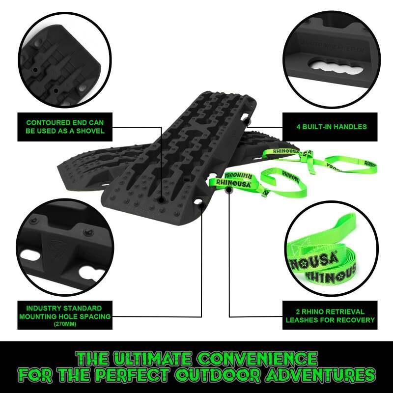 Rhino USA TRACBOARDS-BLK