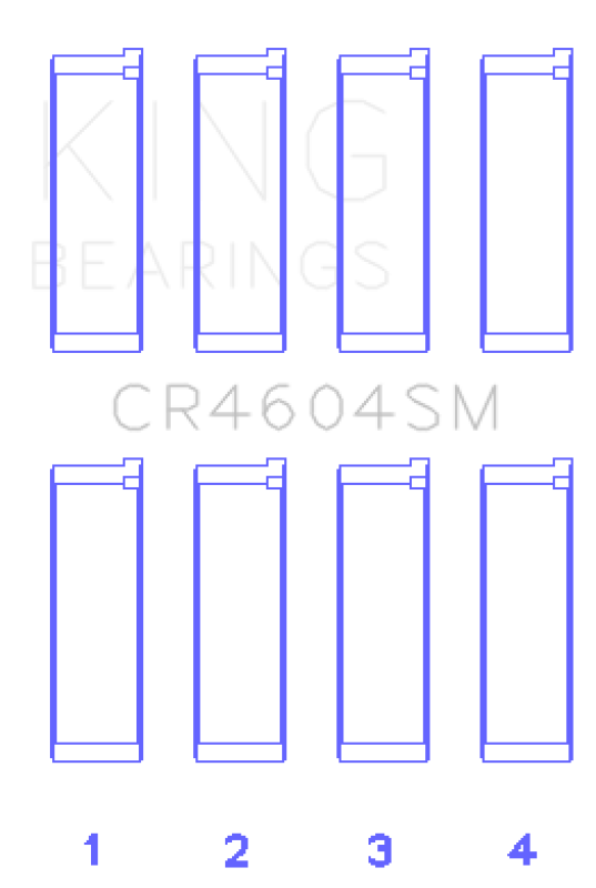 King Engine Bearings CR4604SM1.0