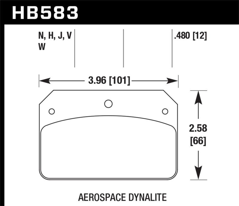Hawk Performance HB583J.480