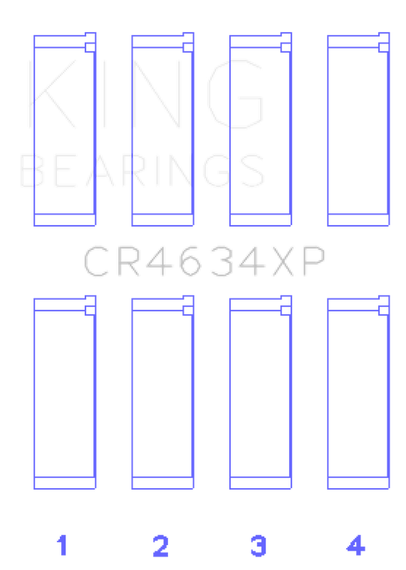 King Engine Bearings CR4634XP0.5