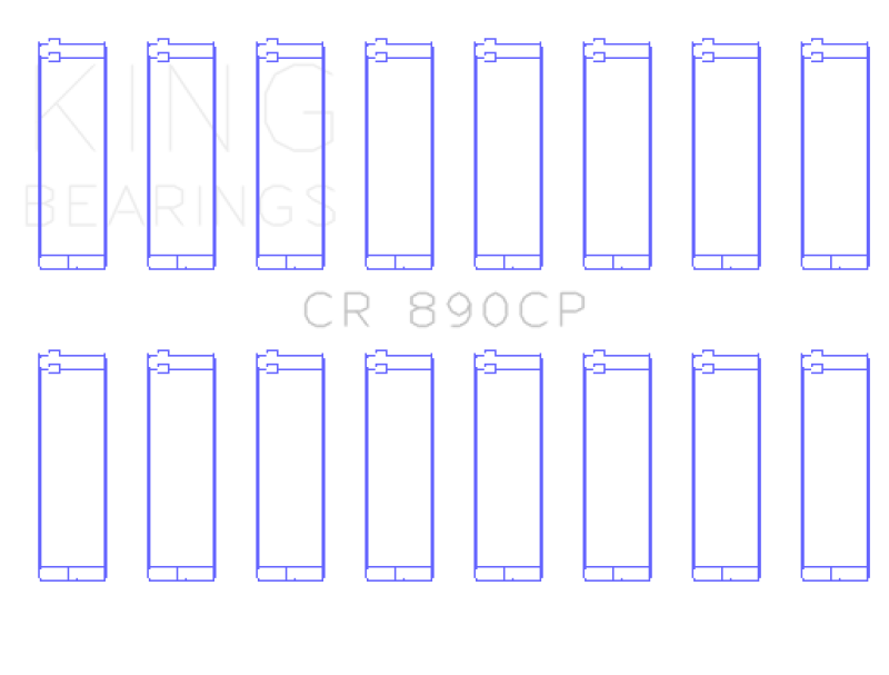 King Engine Bearings CR890CP