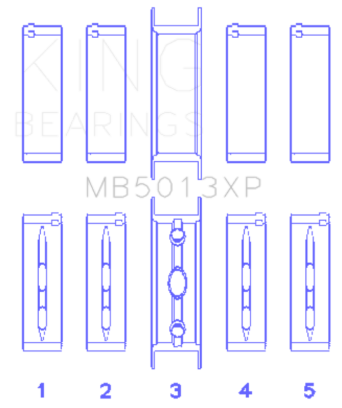 King Engine Bearings MB5013XP001