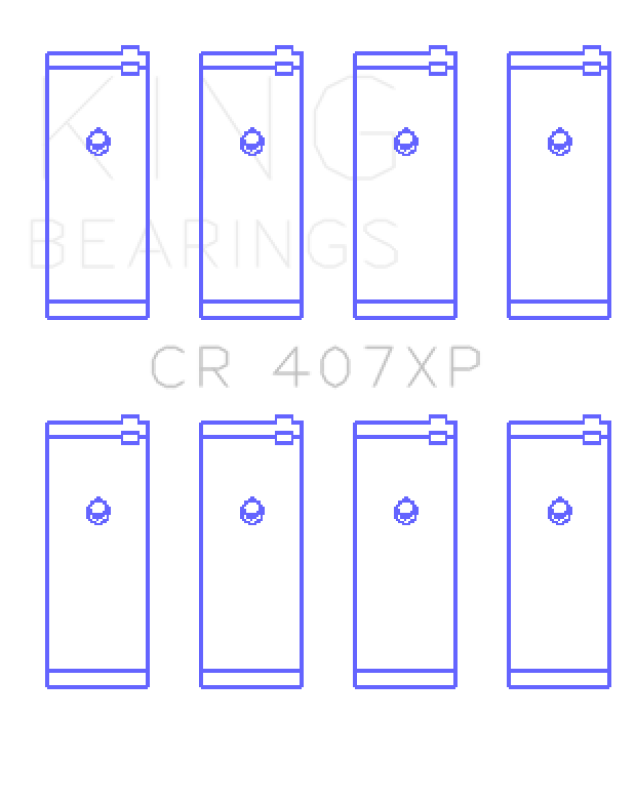 King Engine Bearings CR407XP.026